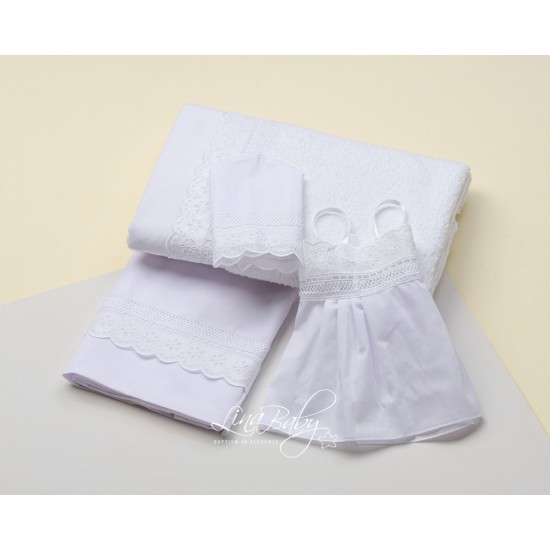 Λαδόπανο broderies anglais-Lina baby