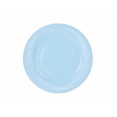 Πιάτα πάρτυ Γαλάζια (6 τεμ)