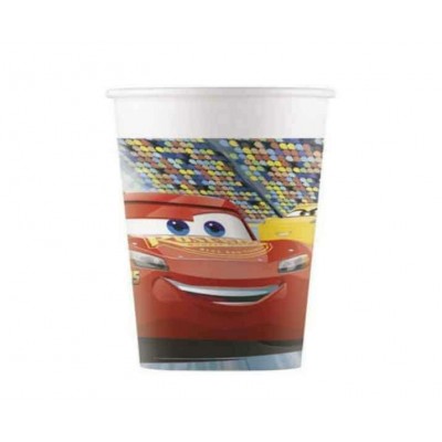 Ποτήρια  χάρτινα Cars McQueen (8 τεμ)