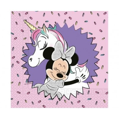 Χαρτοπετσέτες Minnie Unicorn